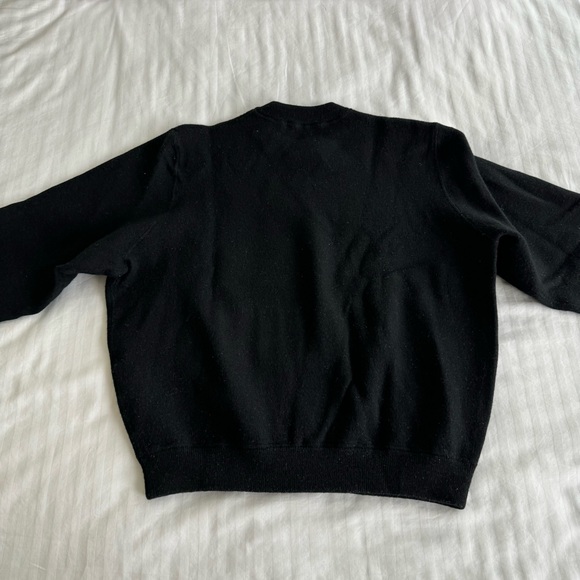 Frame Black Sweater, no size tag but fits like Small - Picture 6 of 7